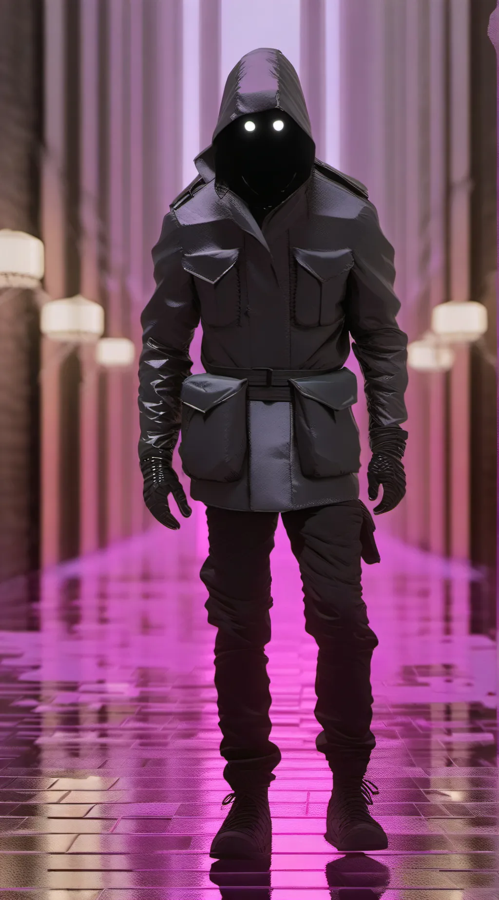 ai character: Your end background