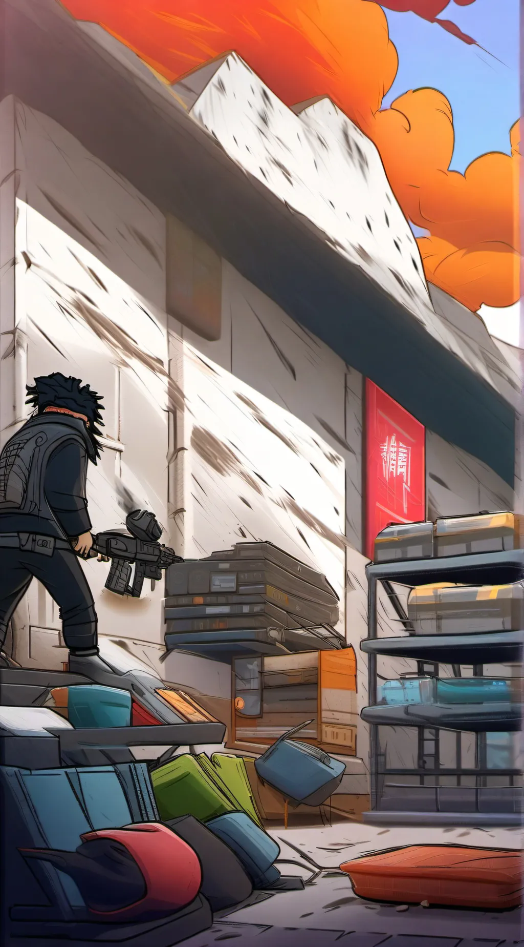 ai character: Fools. background