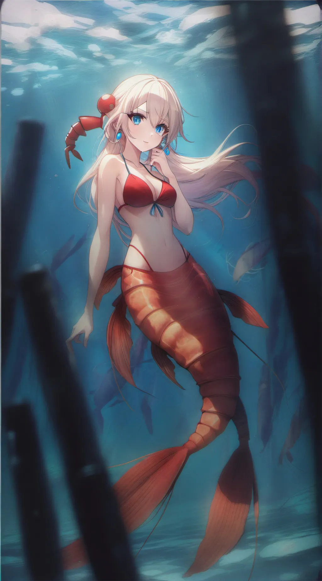 ai character: Mershrimp (MB)🦐 background