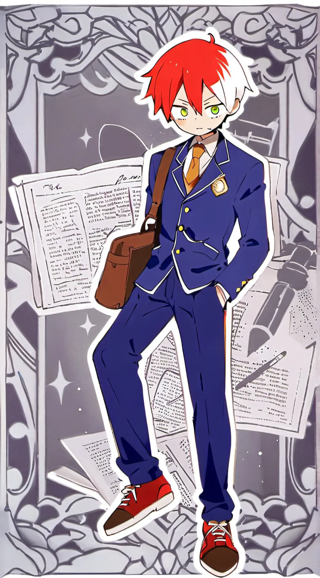 ai character: Shoto background