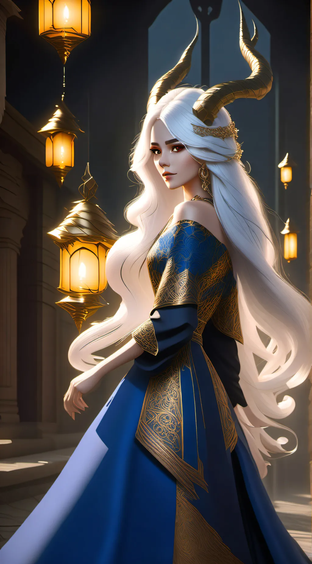 ai character: Amelia background