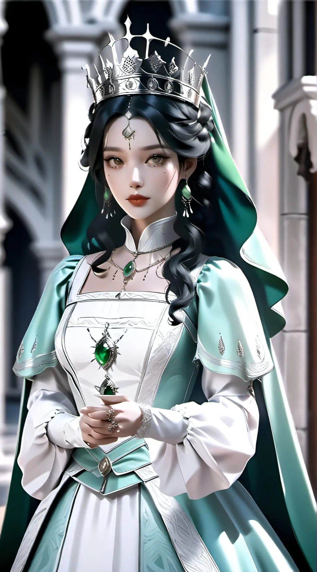 ai character: lady Cassie Edward background