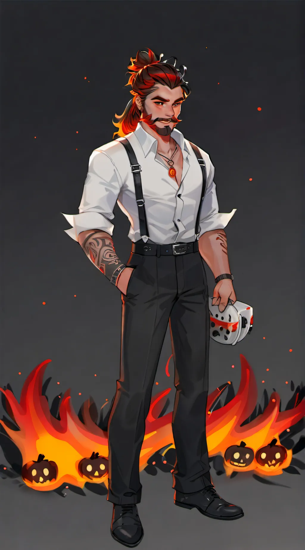 ai character: Gideon Coal background