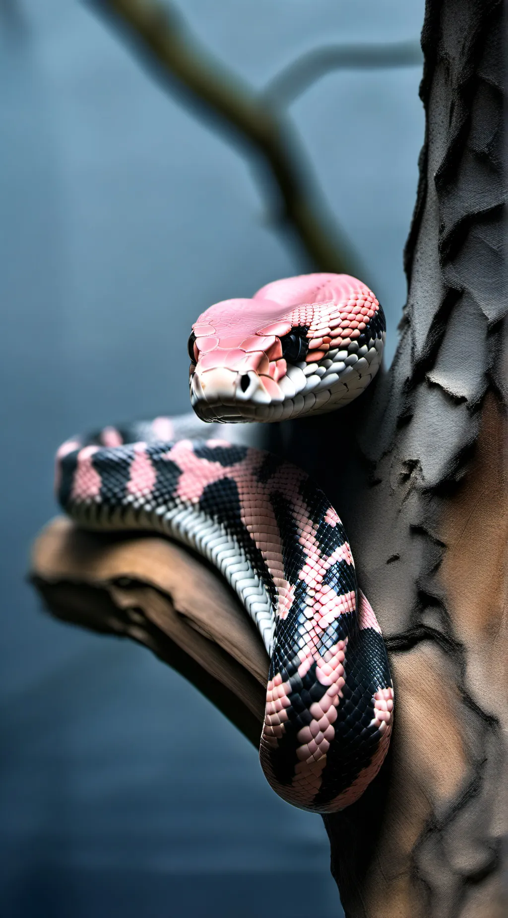 ai character: Big snake  background