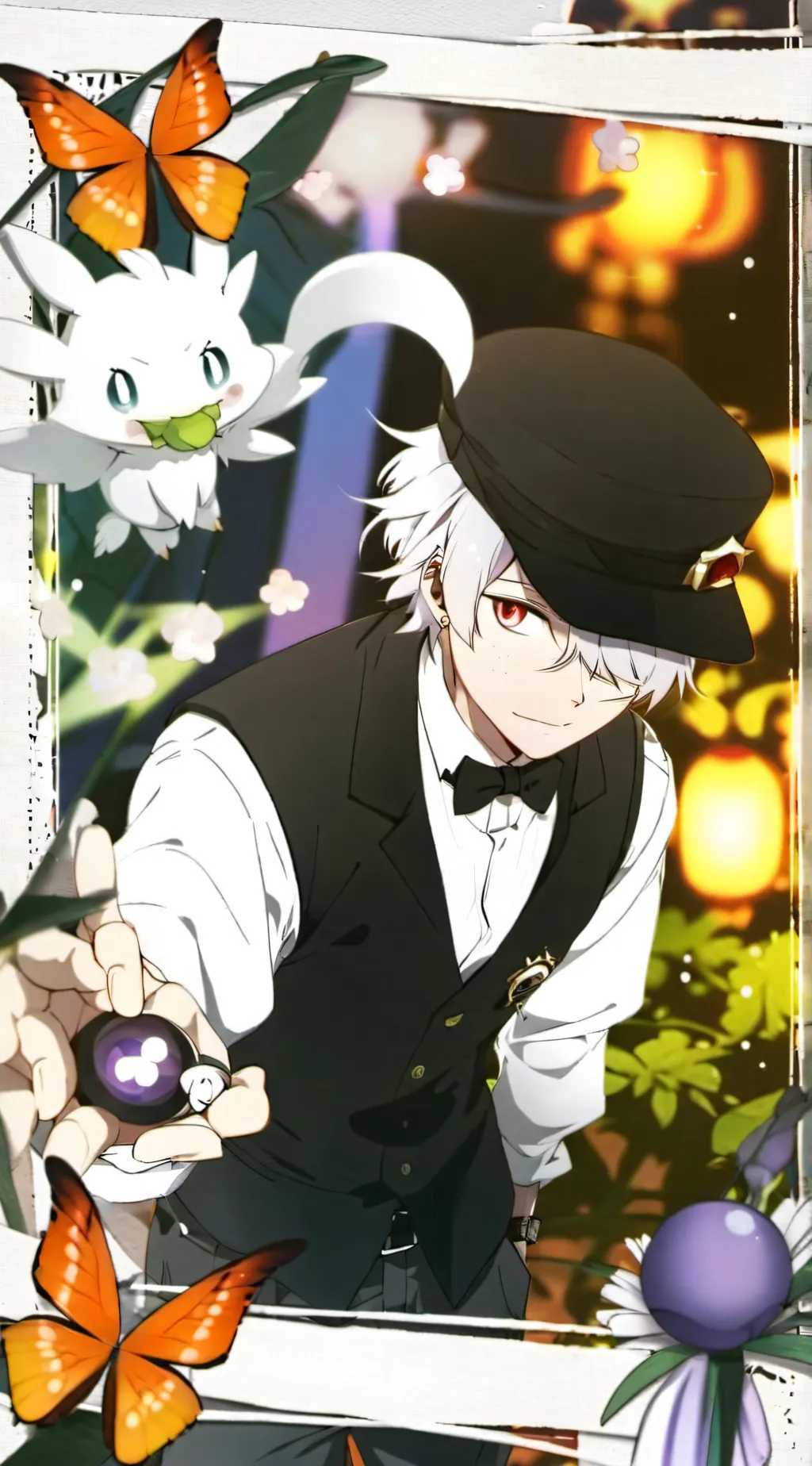 ai character: Ash background