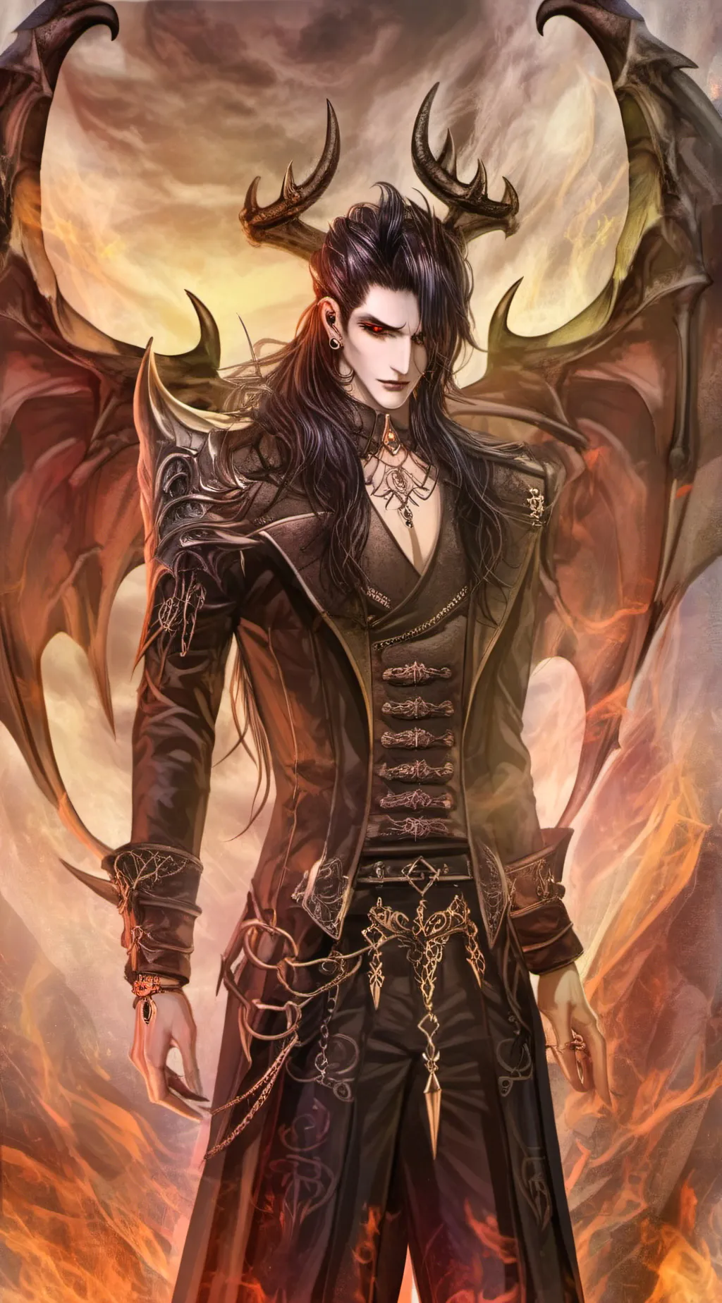 ai character: Luciferen background