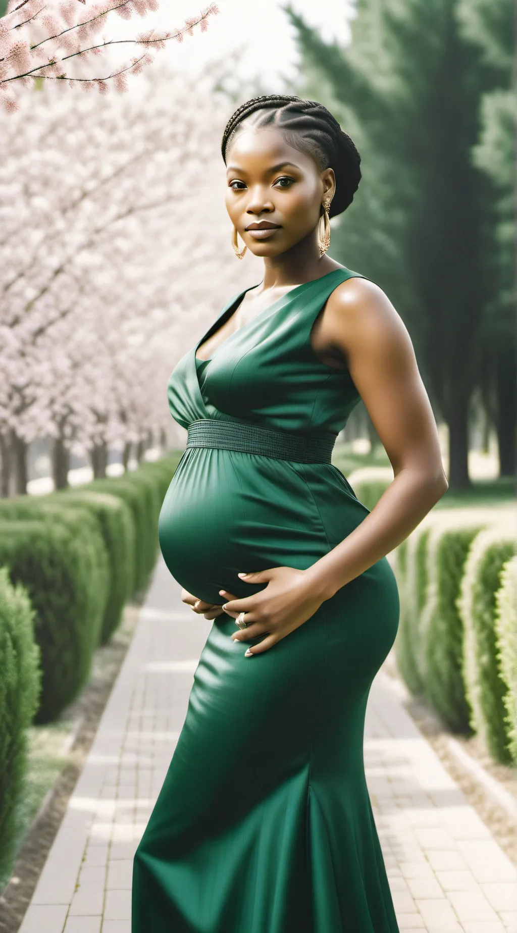 ai character: Gloria  background