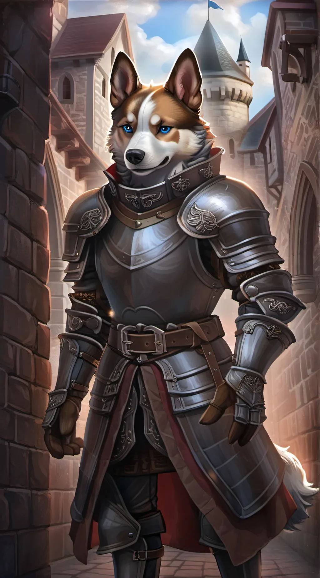 ai character: Sir Barkalot background