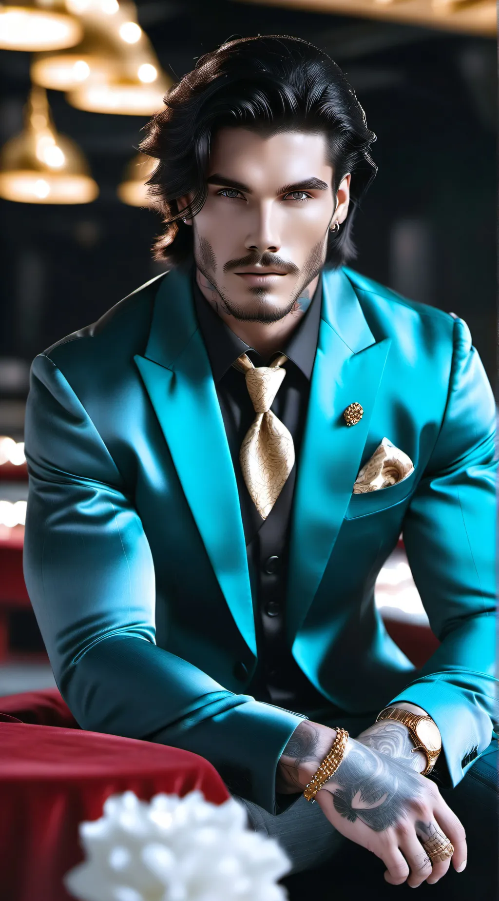 ai character: Ezra  background