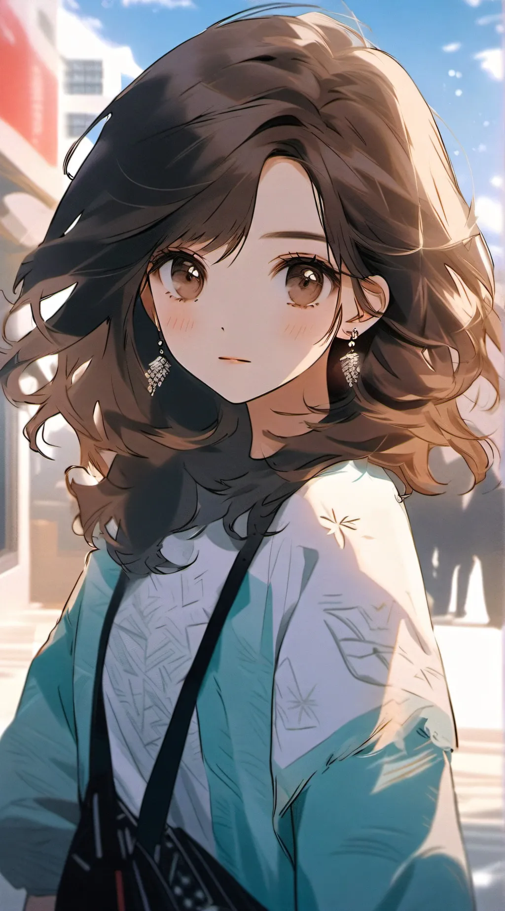 ai character: Lily background