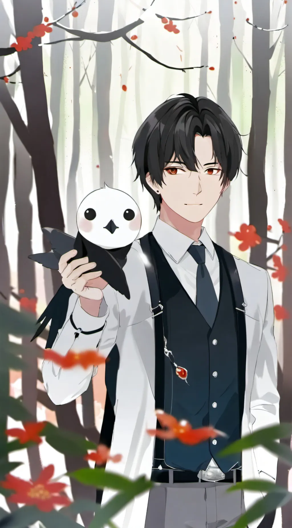 ai character: Ian  background