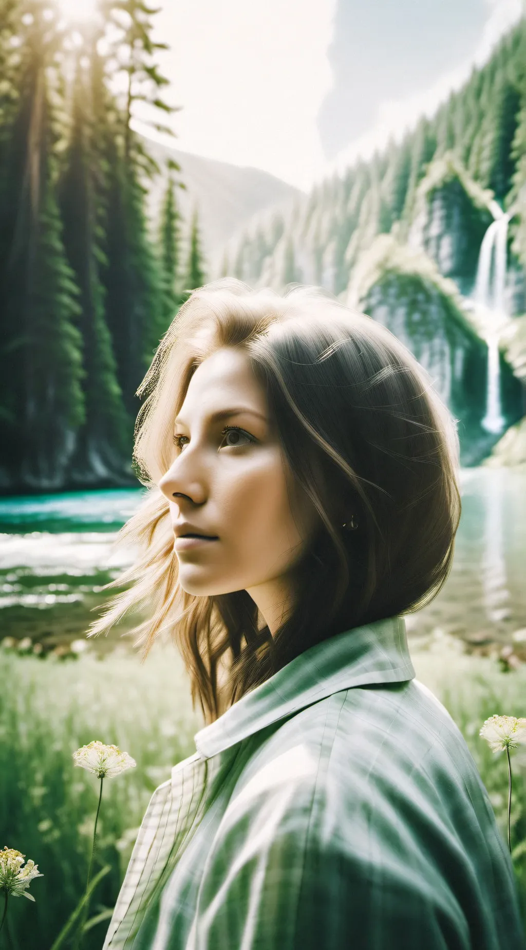 ai character: pick me girl background