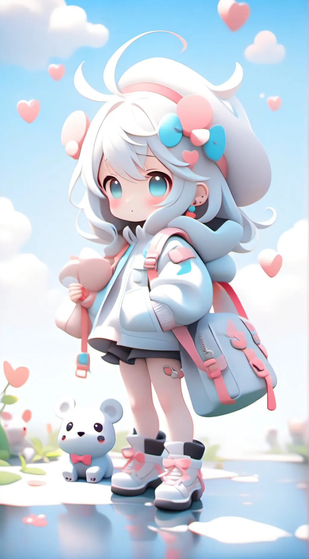 ai character: Aria background