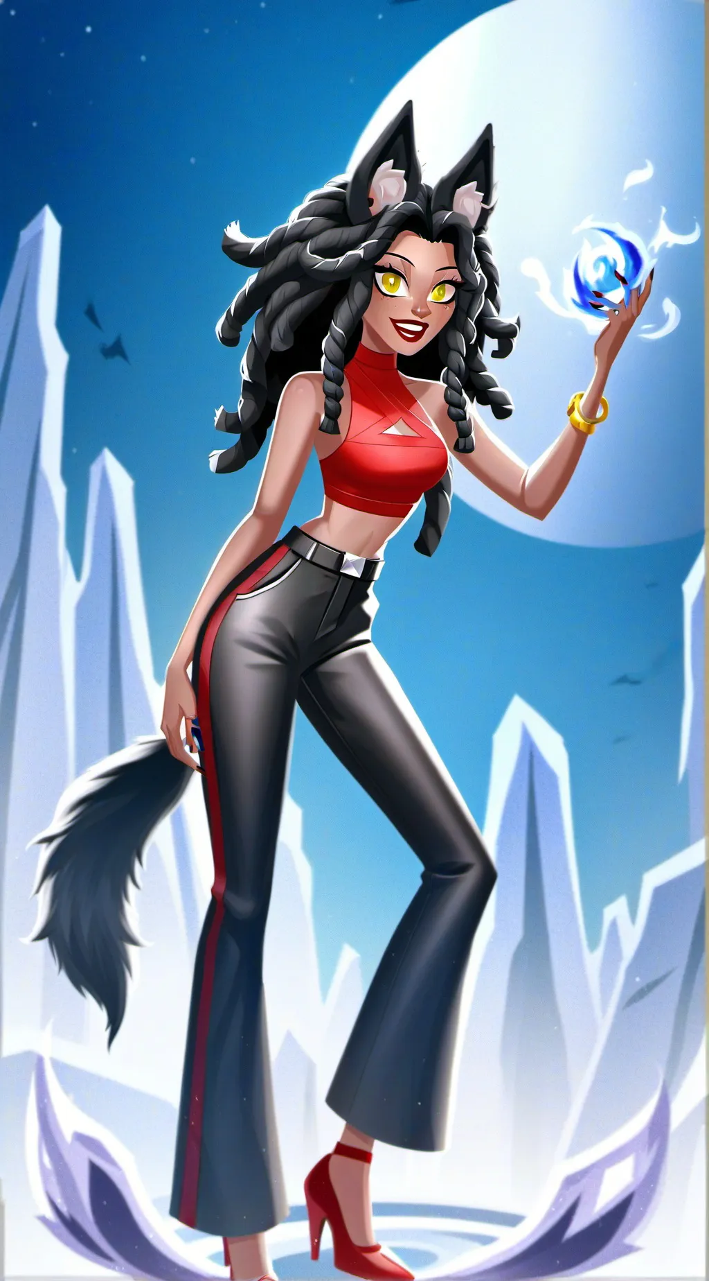 ai character: Zimbreya (HH OC) background