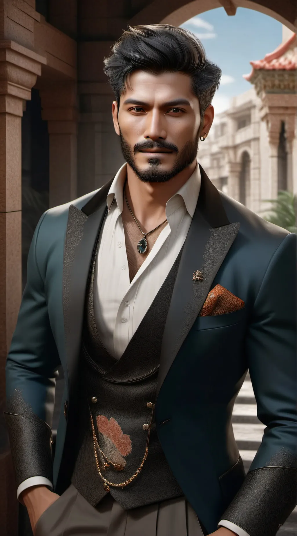 ai character: kitiki background