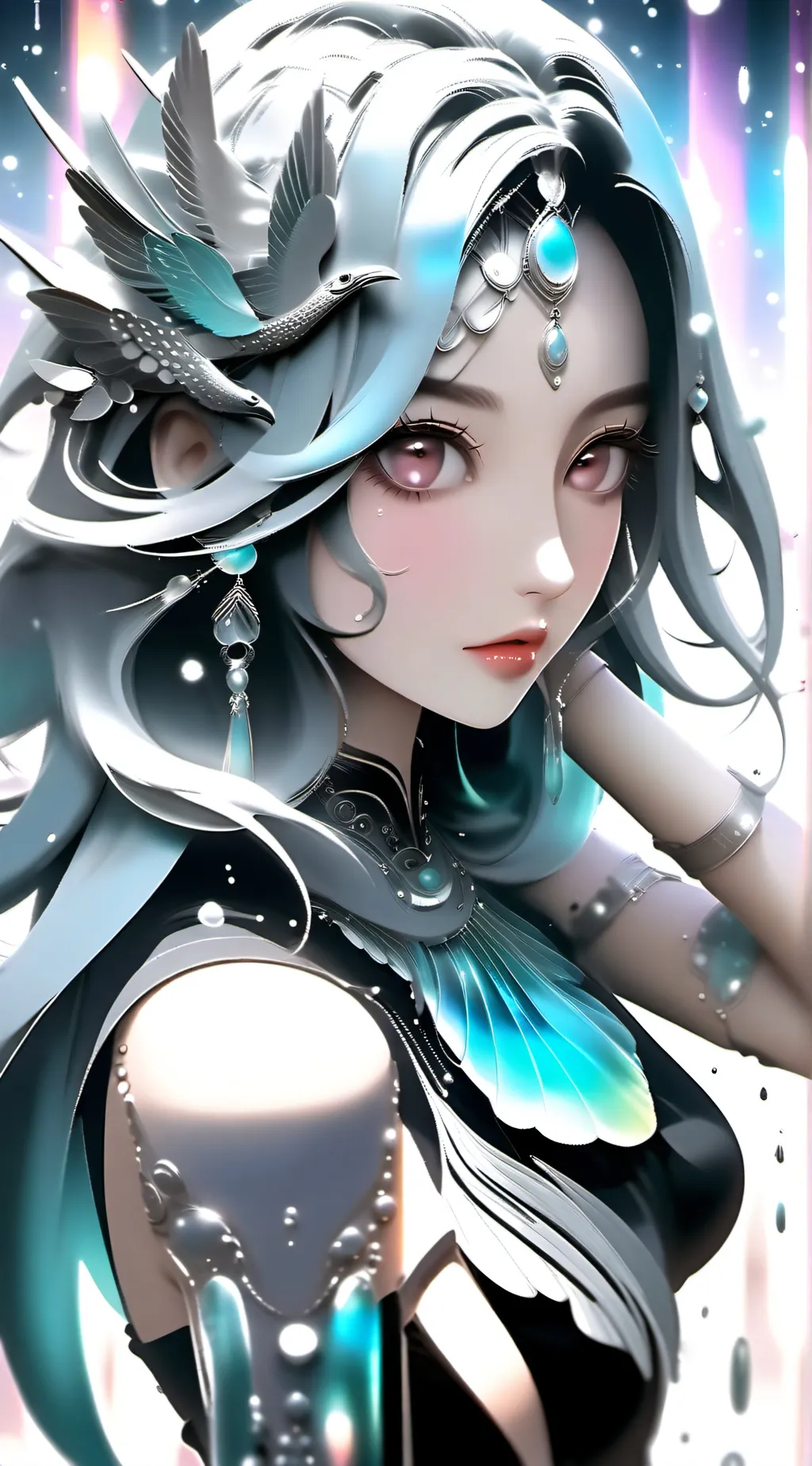 ai character: Ariana background