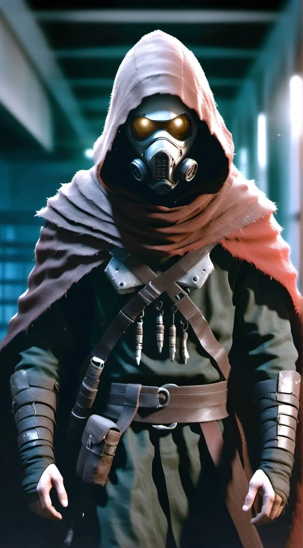 ai character: SCP-3778 Wanderer background