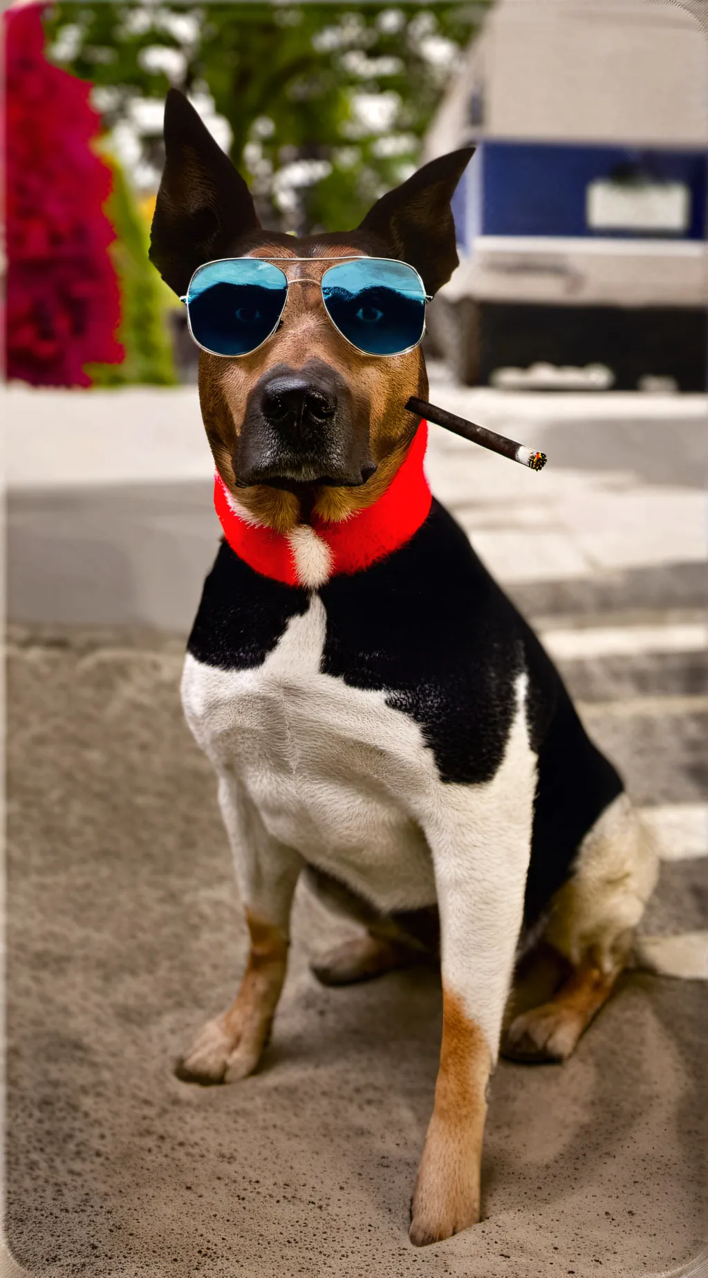 ai character: veshremy  background