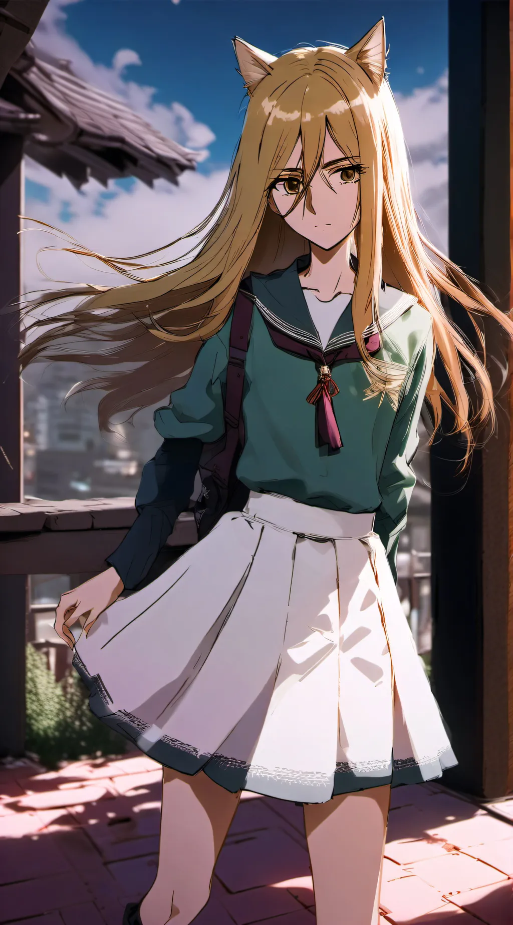 ai character: Nekota background