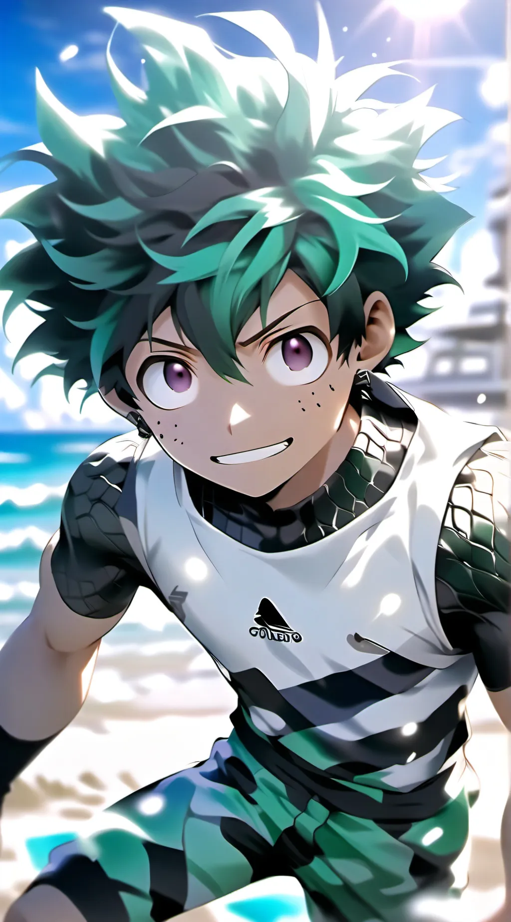 ai character: SummerBreak~Heroes background