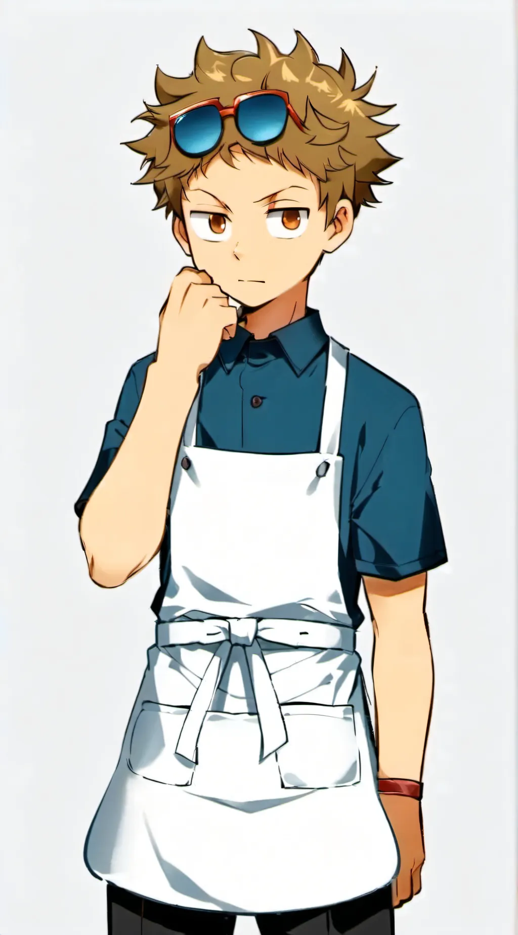 ai character: tom(café) background