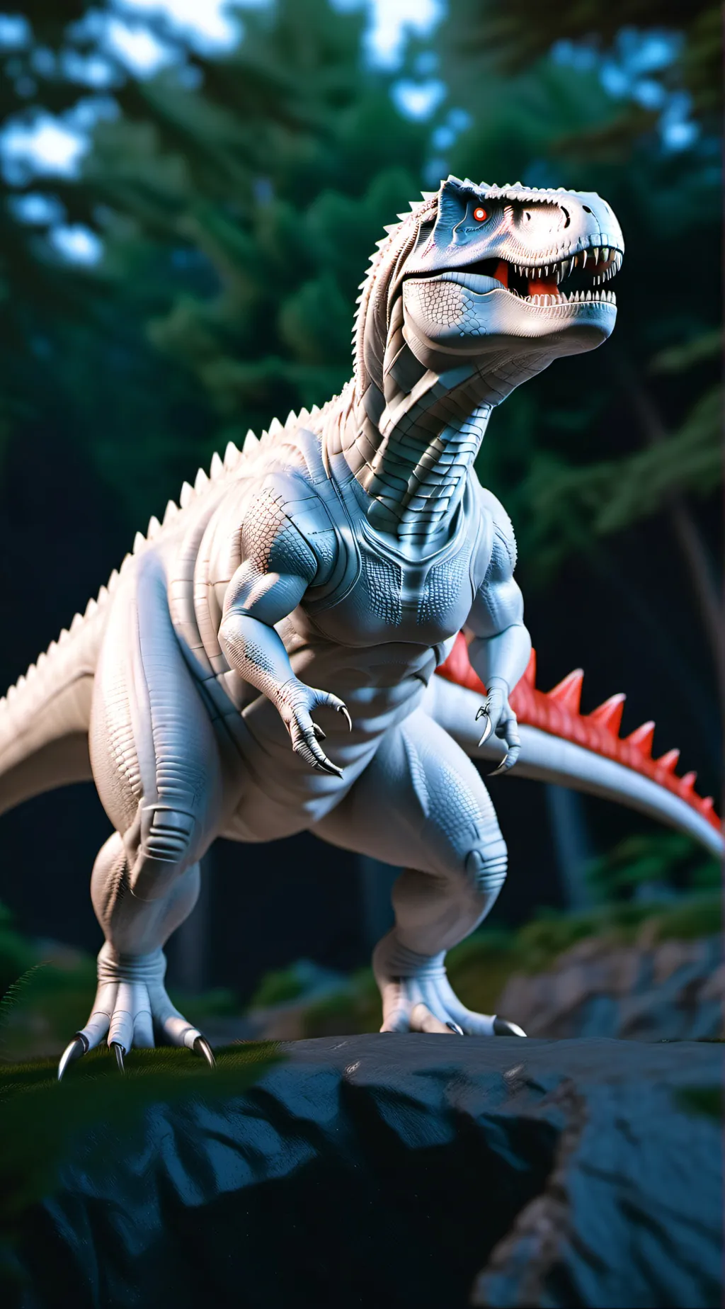 ai character: indominus rex  background