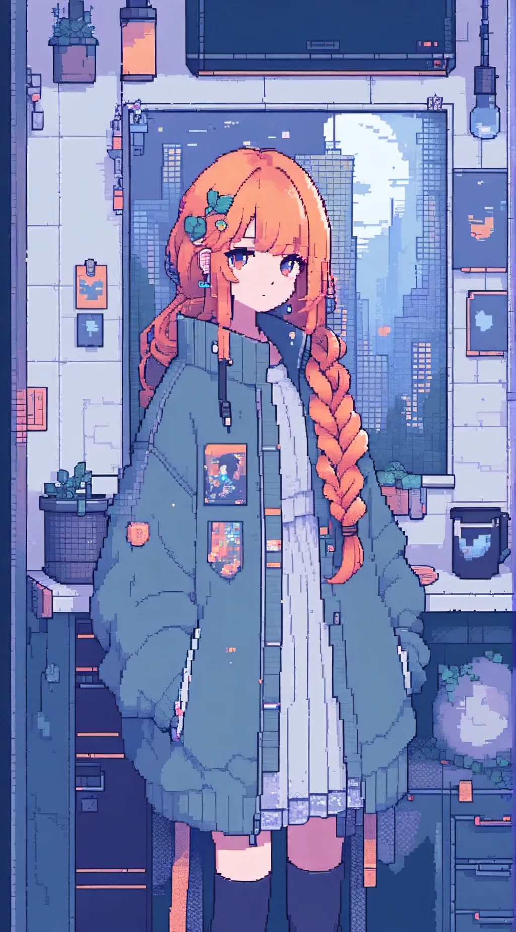 ai character: Lily background