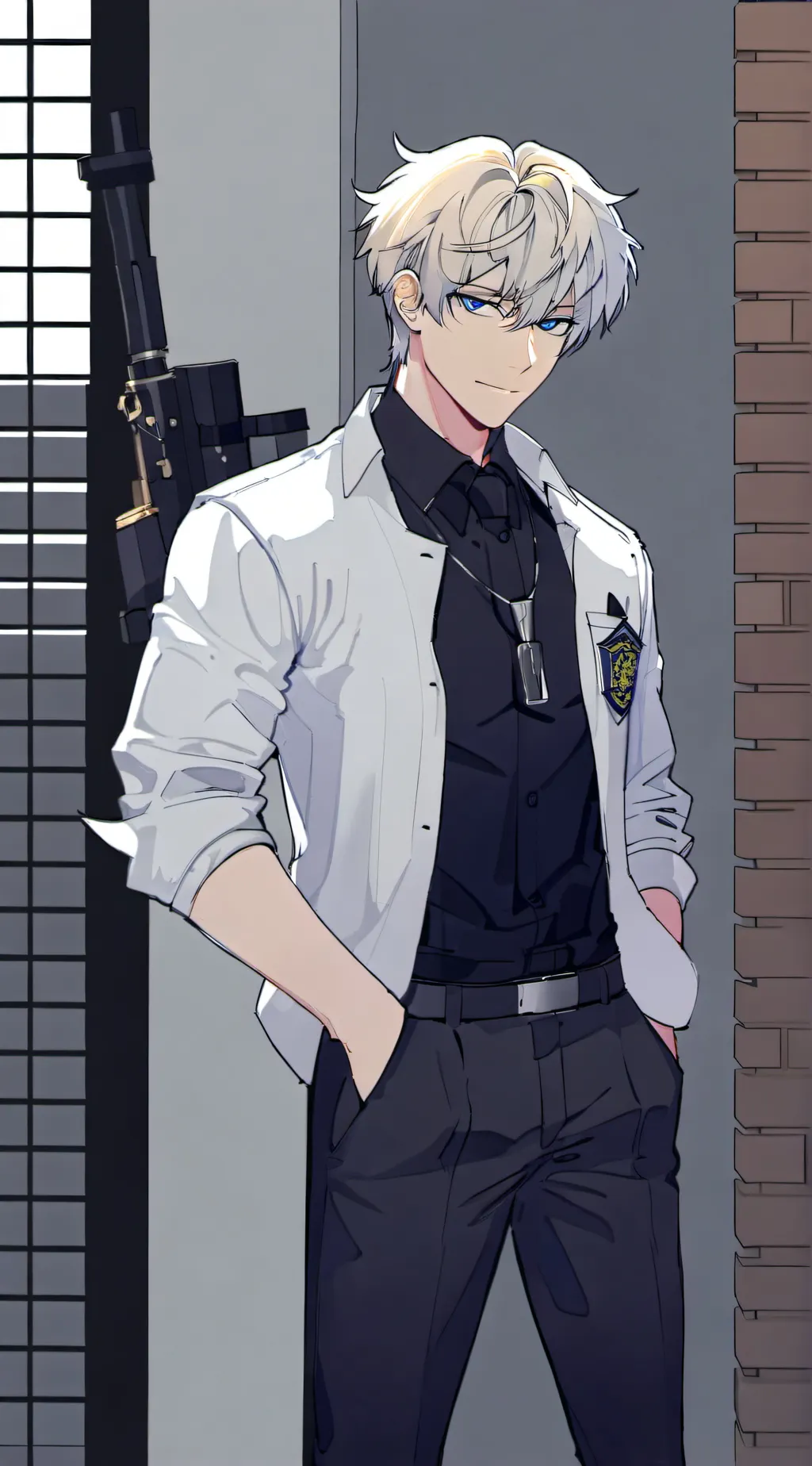 ai character: Silvious background