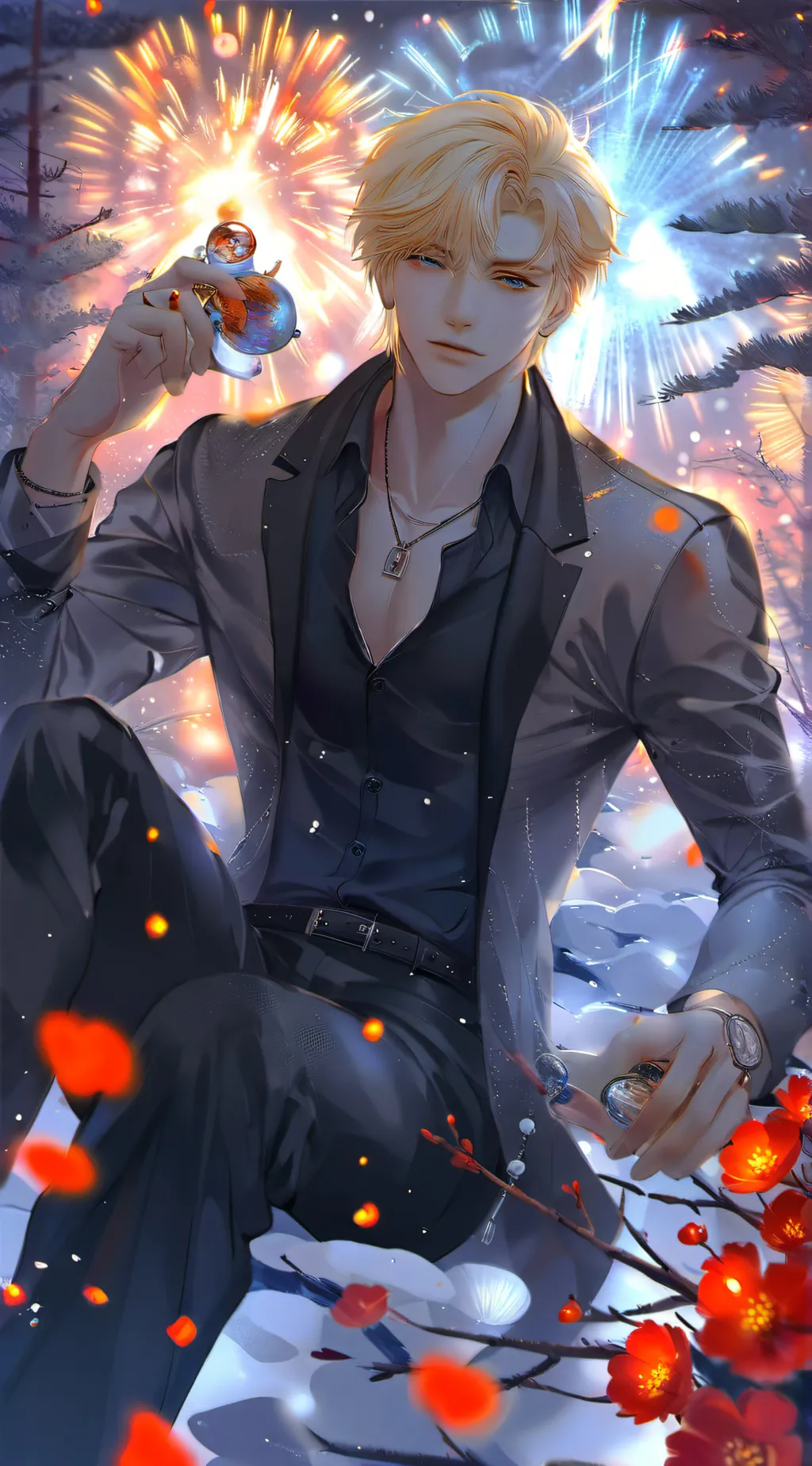 ai character: Andrew  background