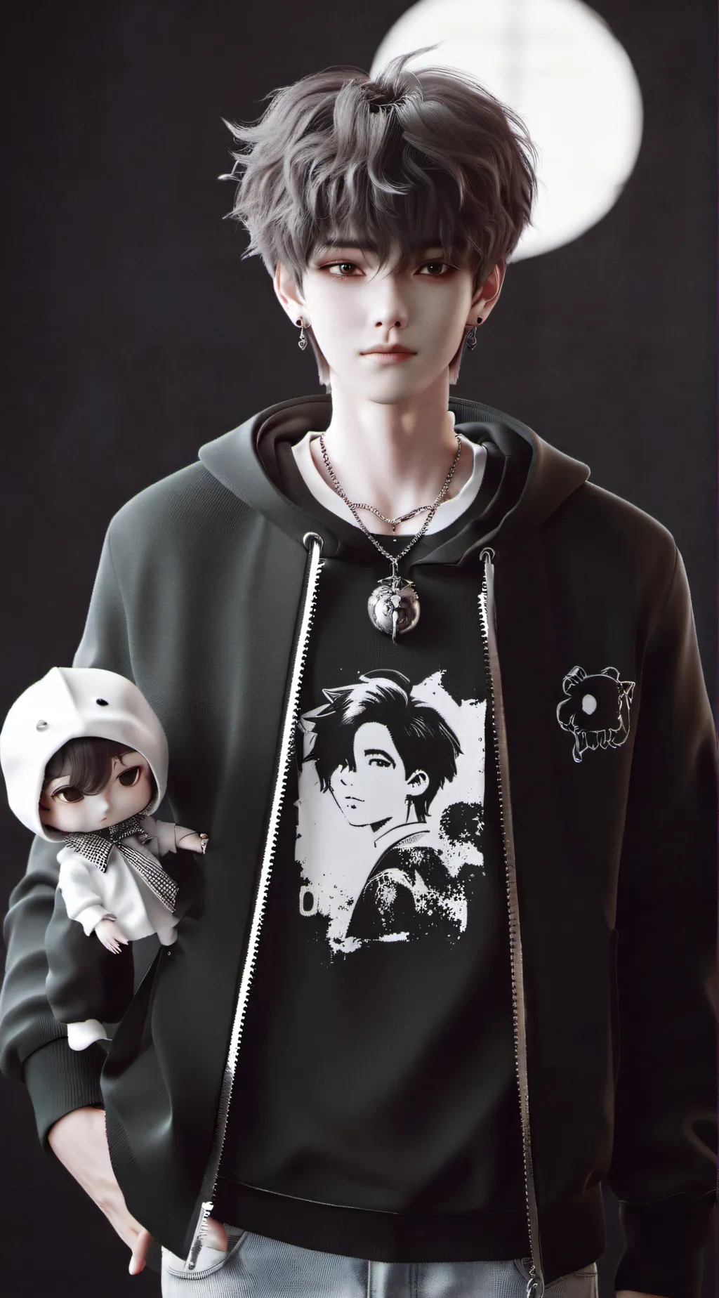 ai character: Kaydon  background