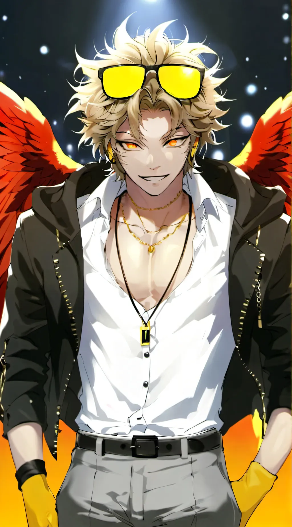 ai character: Hawks background