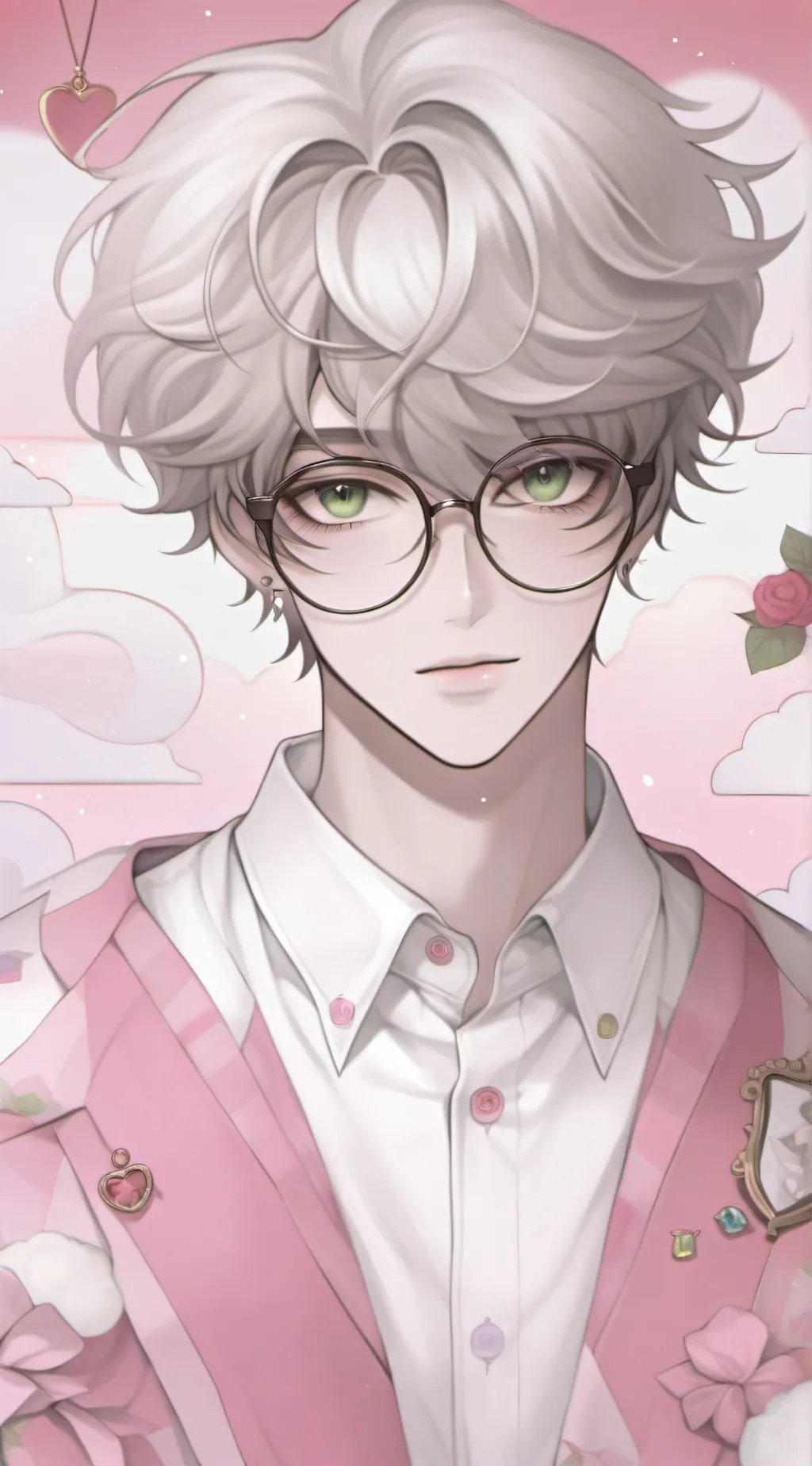 ai character: asher  background