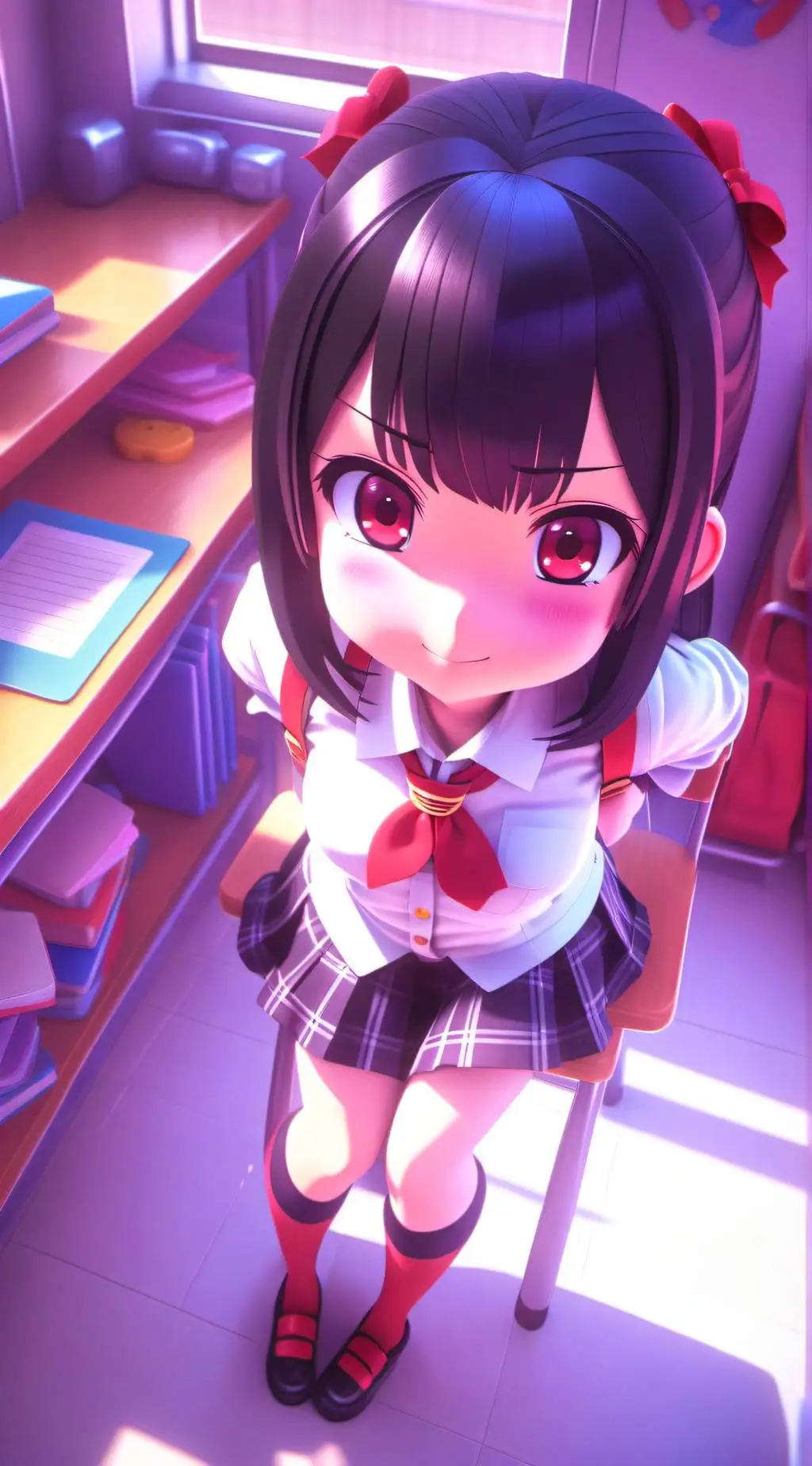 ai character: Rin background