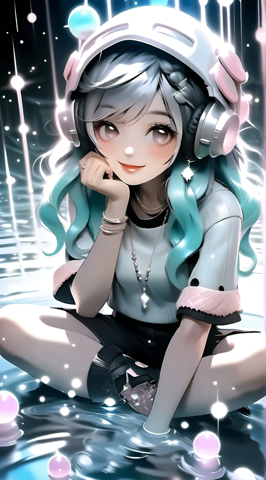 ai character: Gloria Gray  background