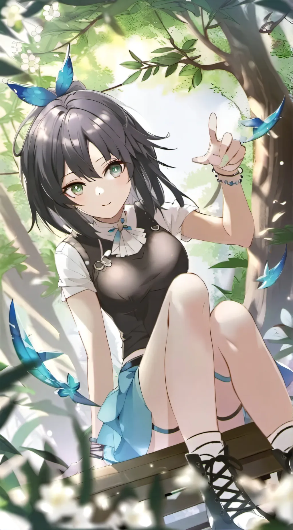 ai character: Miko background