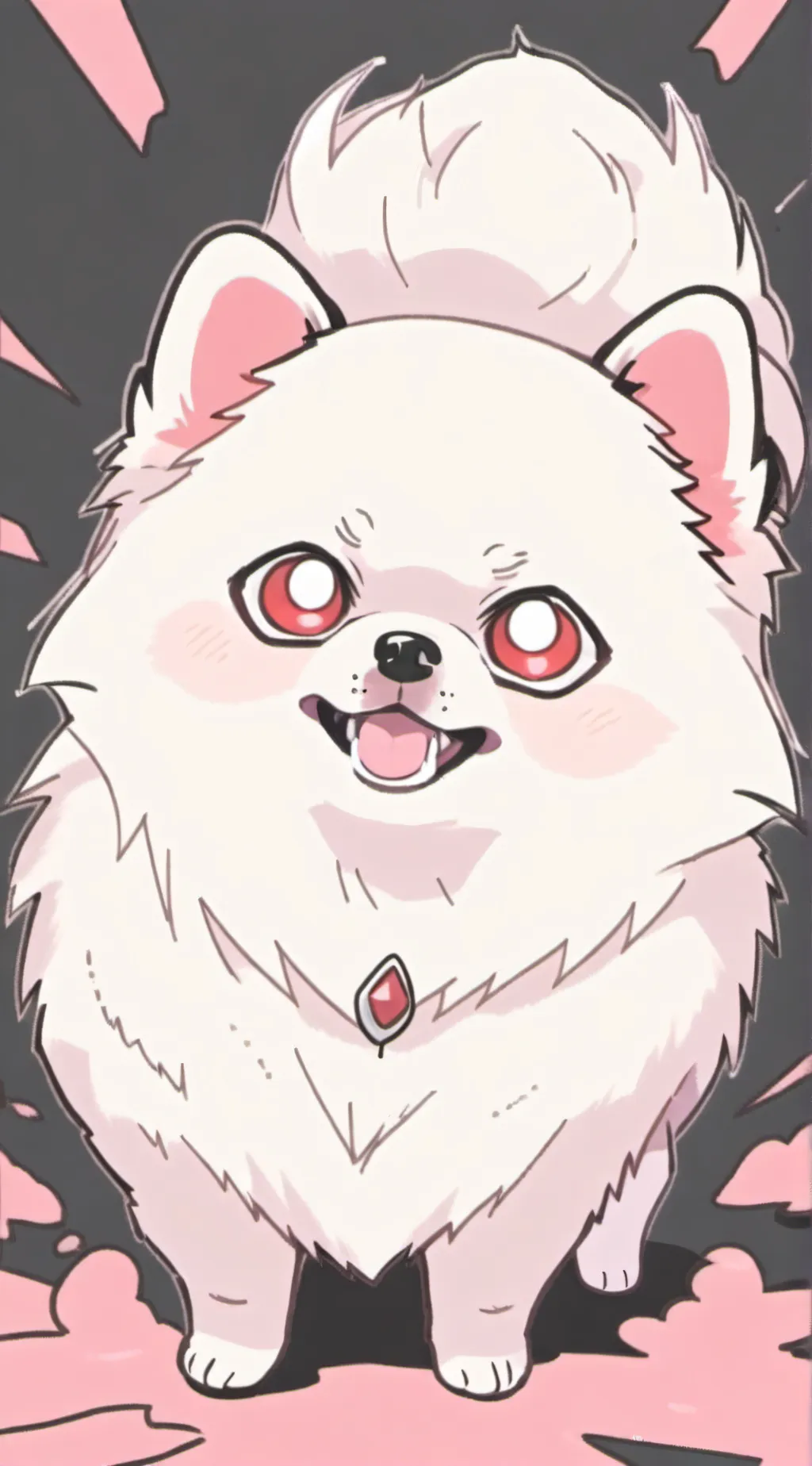 ai character: Bakugo background