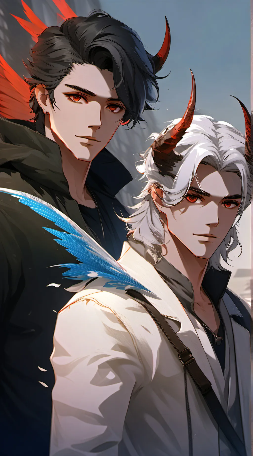 ai character: Nintiko and kariko background