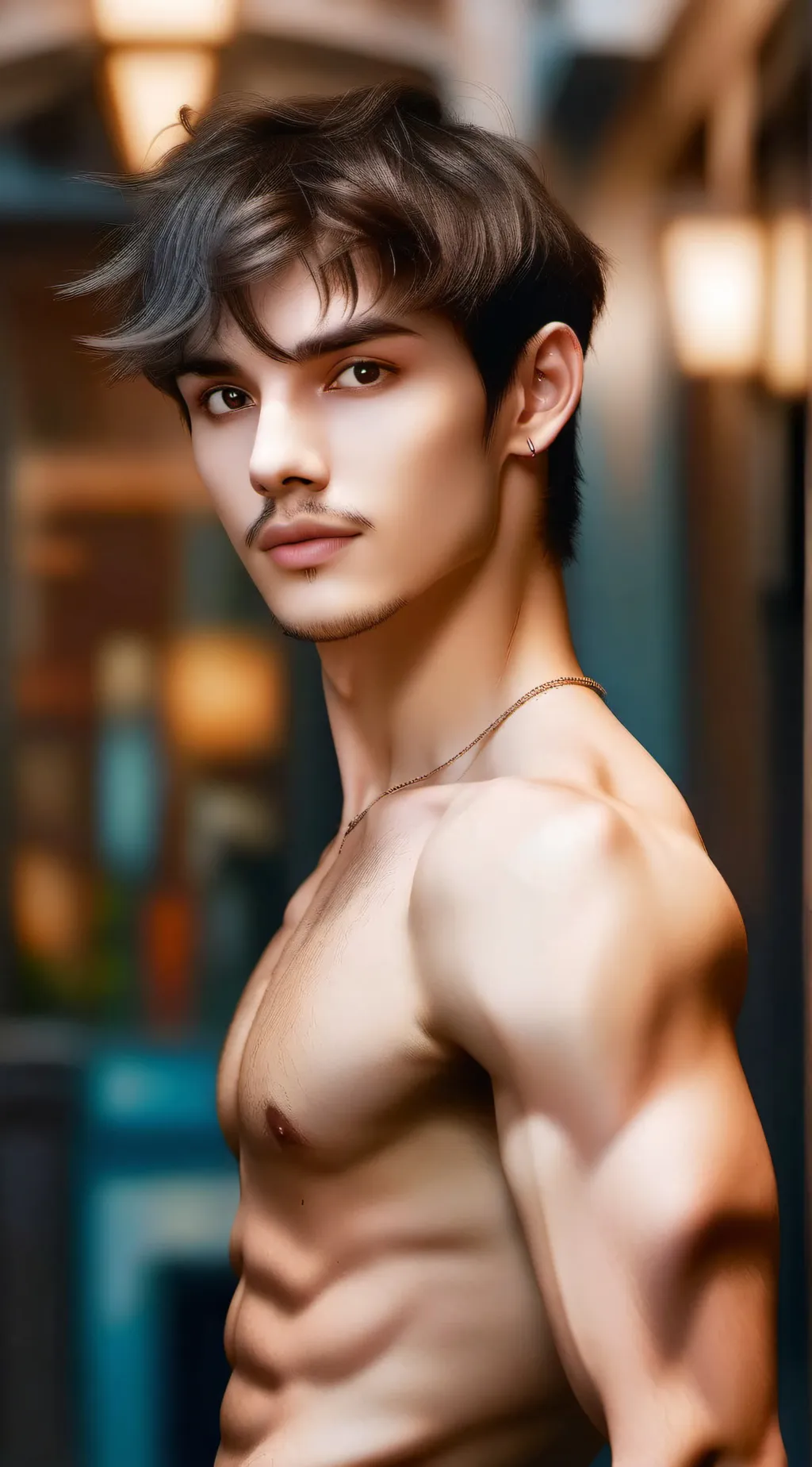 ai character: Omar ♡ background