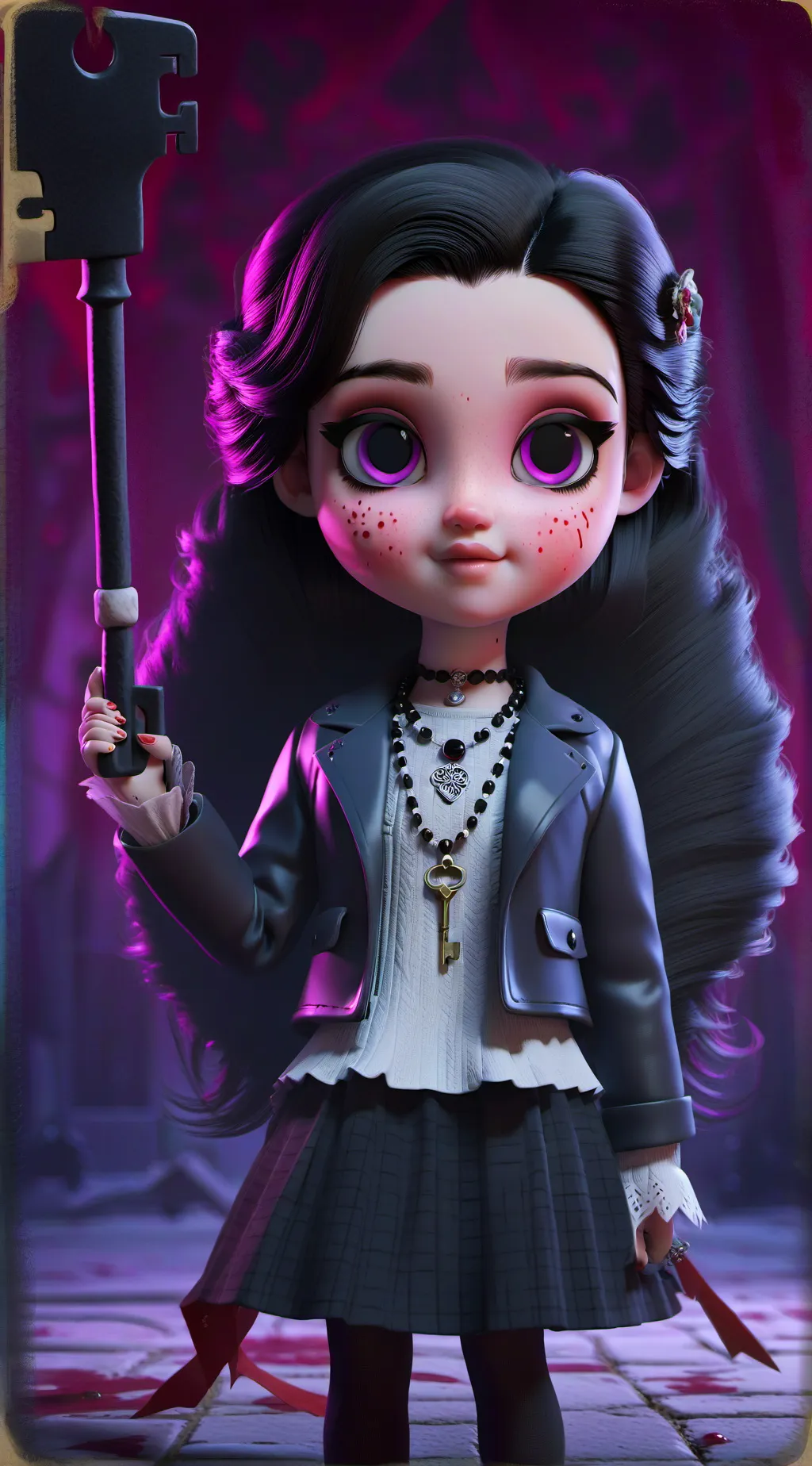 ai character: Emmie  background