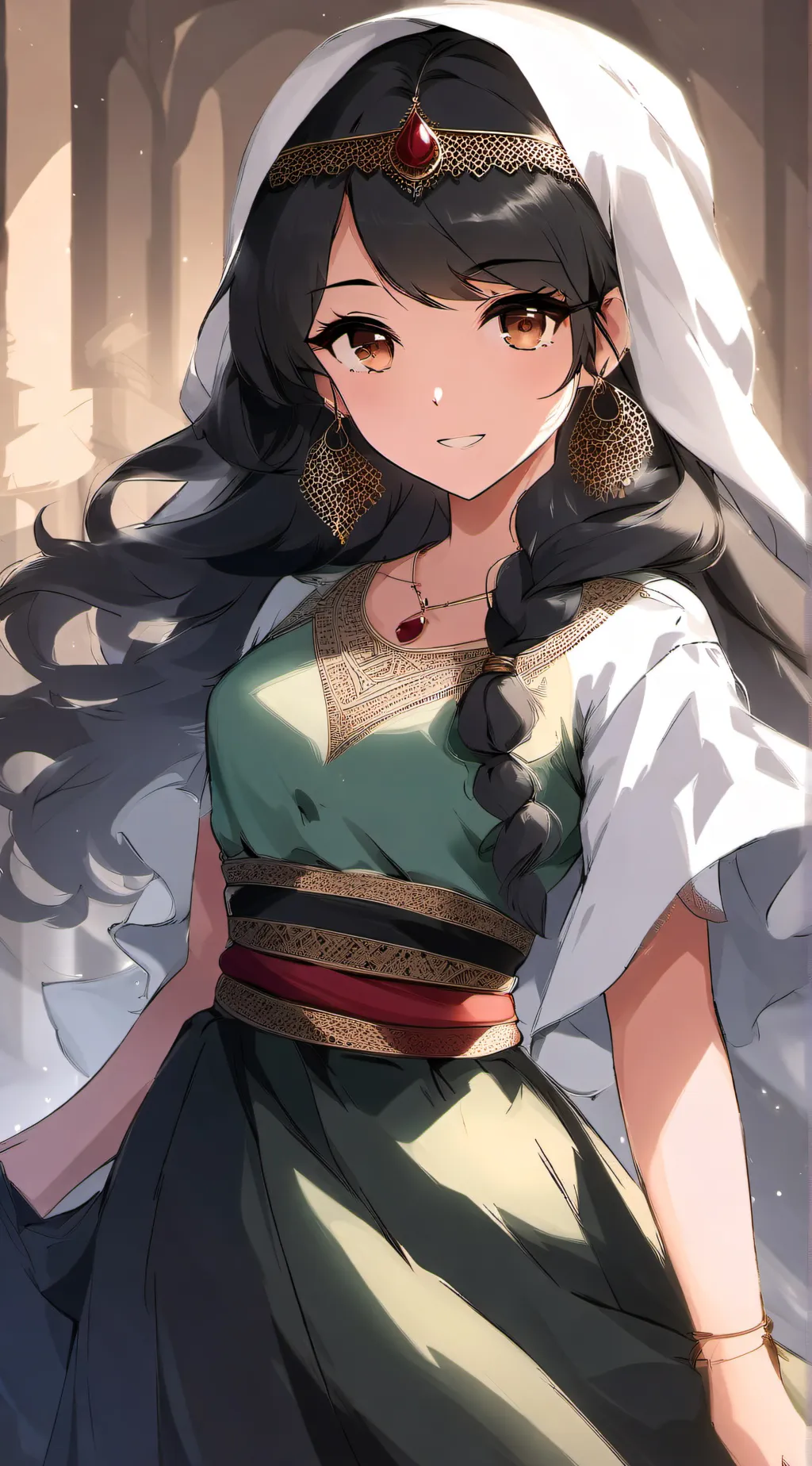 ai character: Anna background