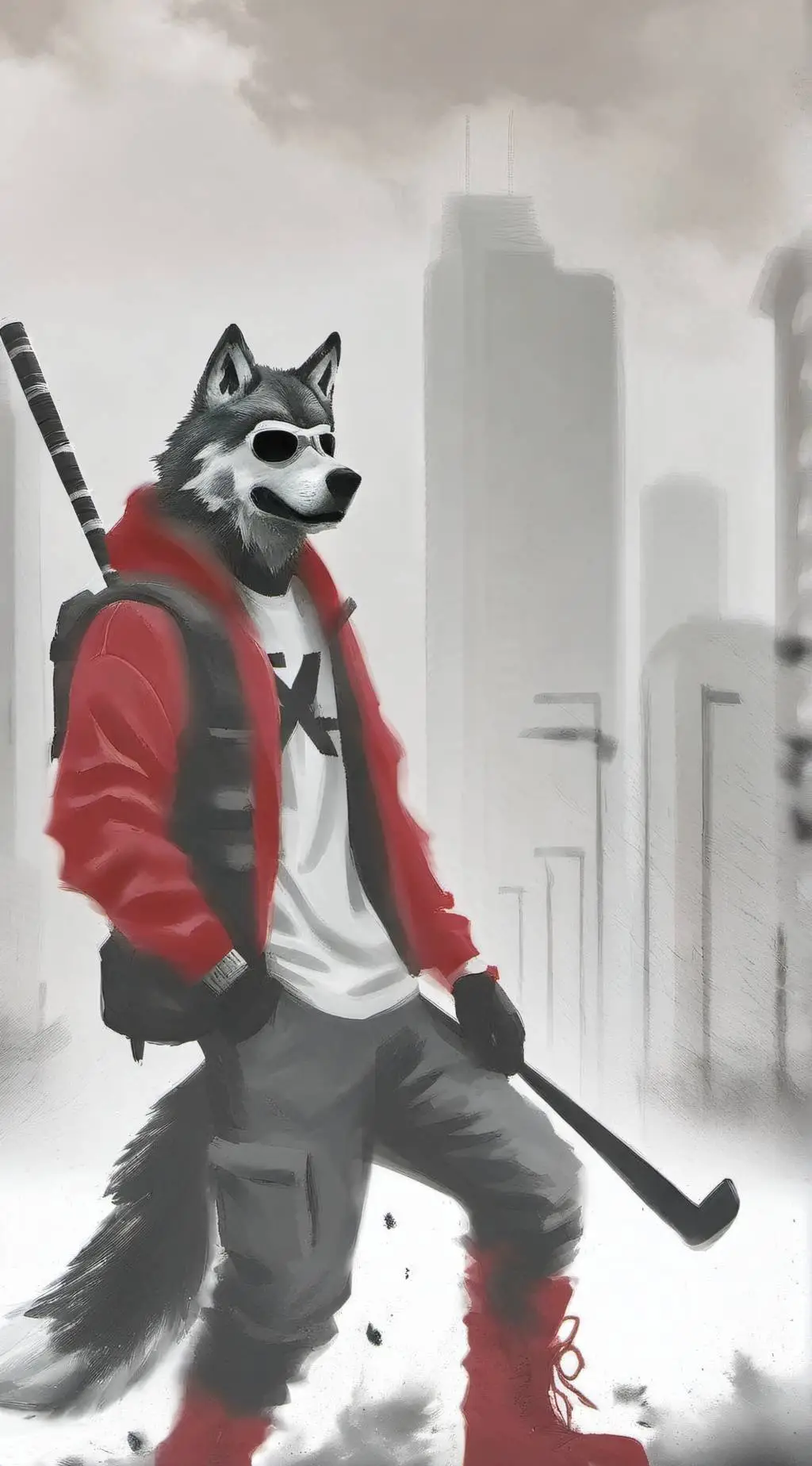 ai character: The Wolf background