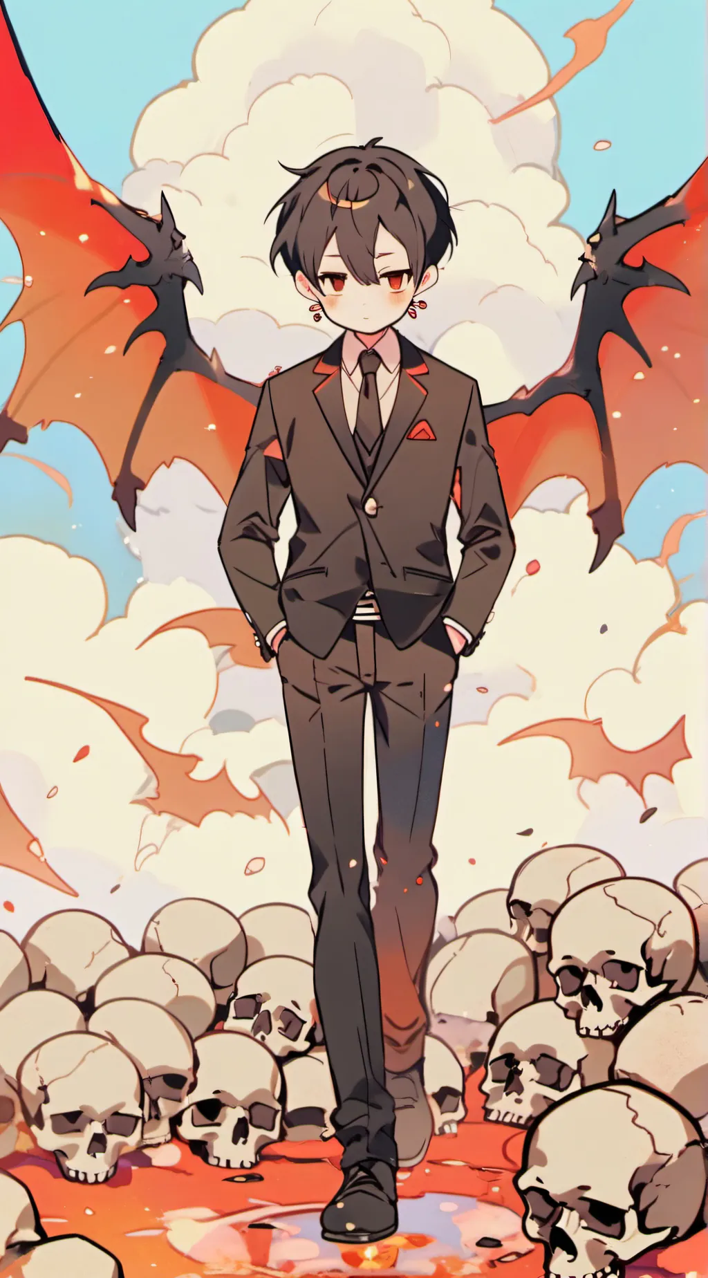 ai character: Kenzo background