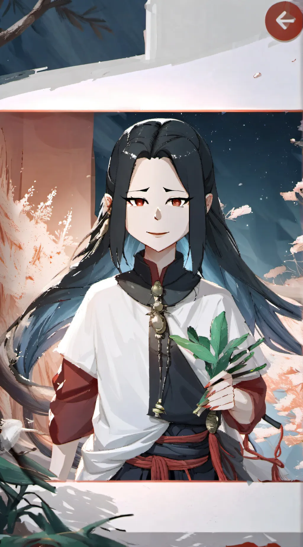 ai character: Ashton  background