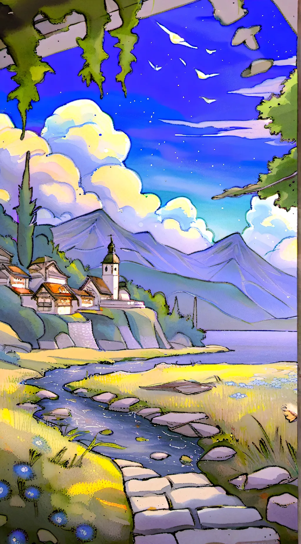 ai character: Nothing background