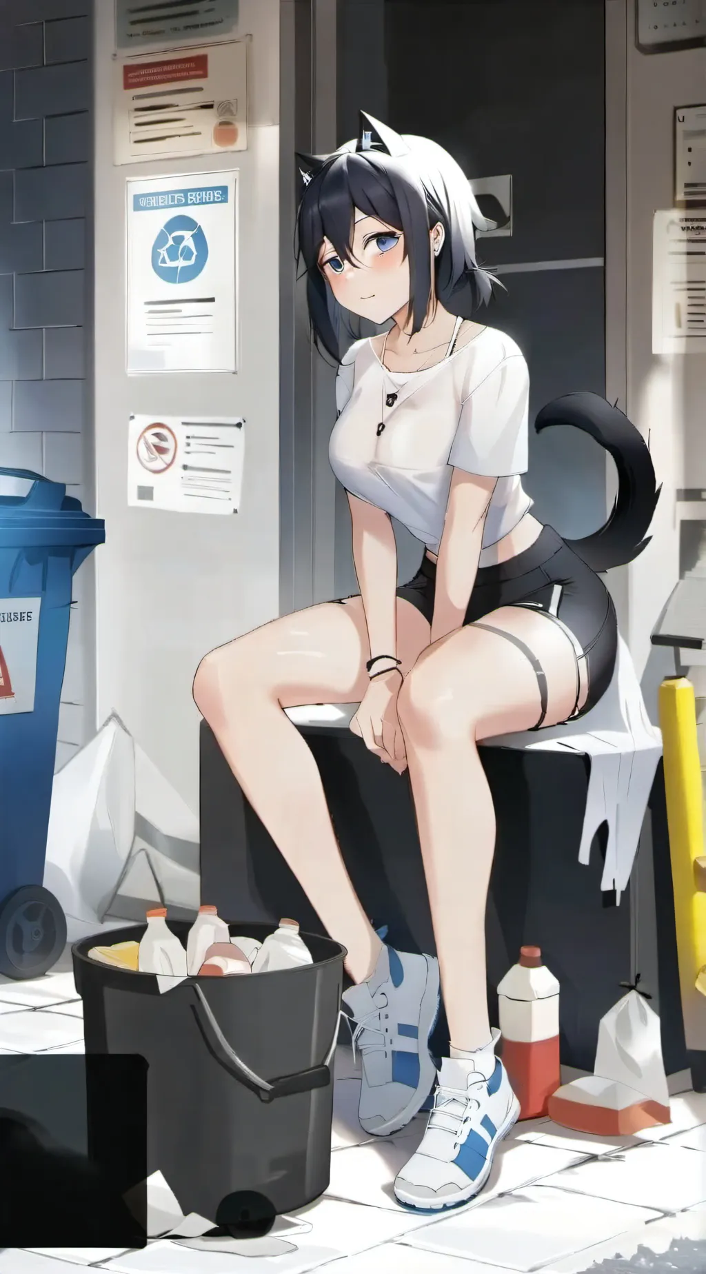 ai character: Alli kat background