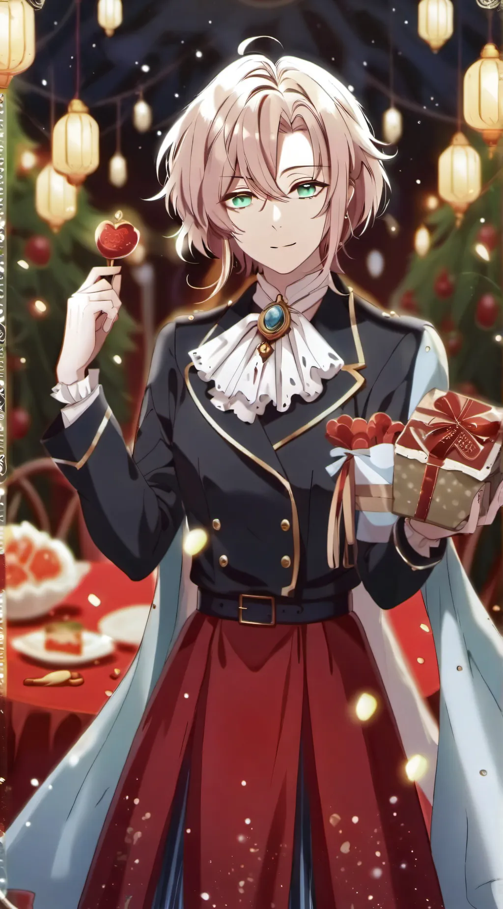 ai character: Ashley  background