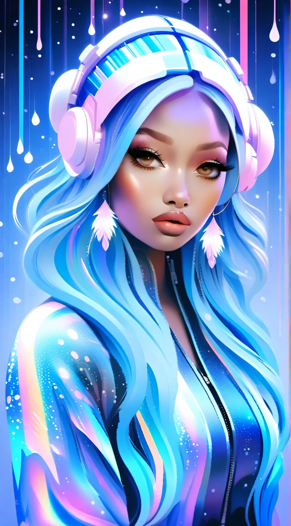 ai character: MYA background