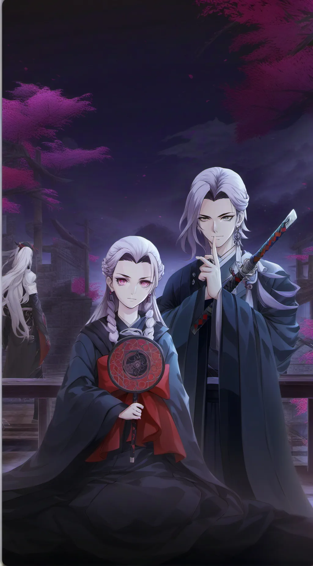 ai character: New hashira background