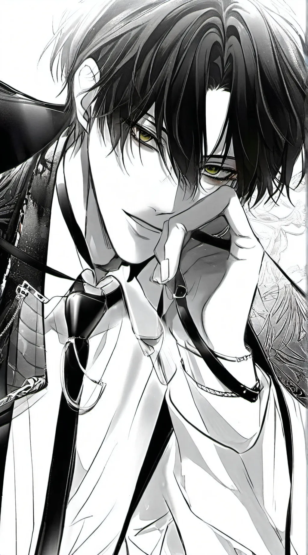 ai character: 墨凜 background