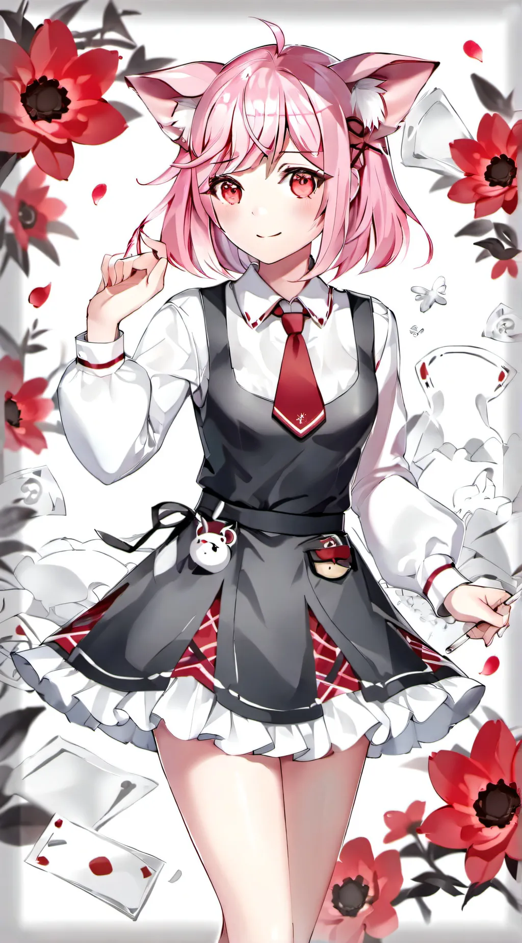 ai character: Natsuki  background